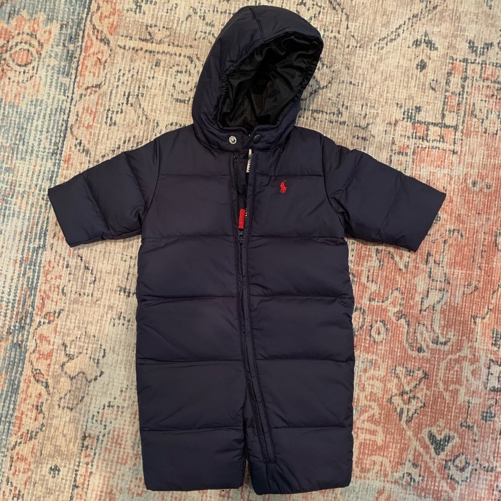 Ralph Lauren Baby Snowsuit - Size 0-3 months